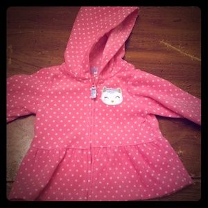 Baby girls fleece jacket